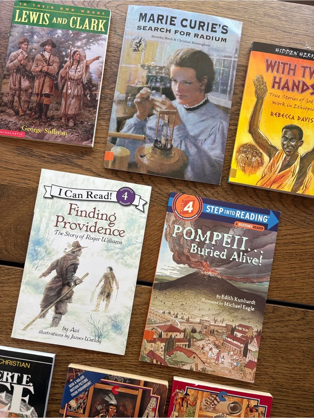 Homeschool Chapter History & Biography Children's Books